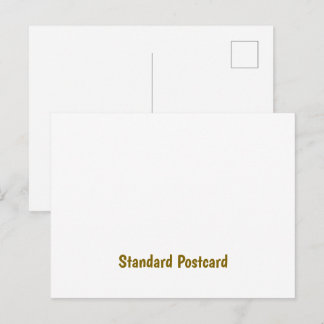 Carte Postale Créez votre standard personnalisé