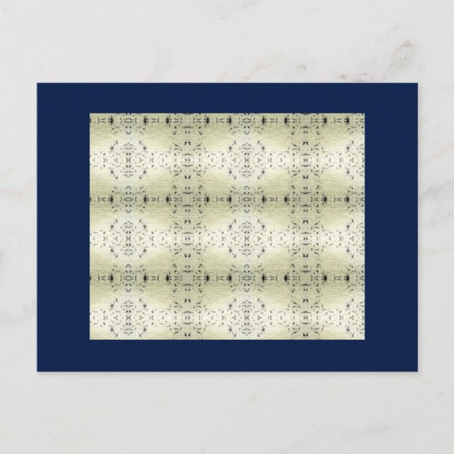 Carte Postale Crem de Lace Midnight Blue (Devant)