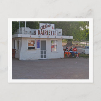 CARTE POSTALE CRÈME DE GLACE