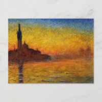 Crépuscule de Claude Monet //Venise