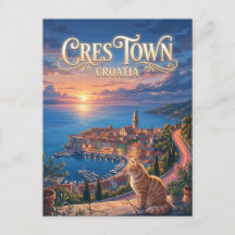 Cres Town, Cres, Croatie Croatie