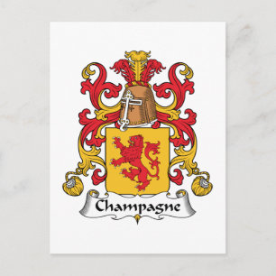 Carte Postale Crest Champagne