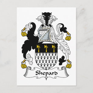 Carte Postale Crest de famille Shepard