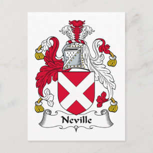 Carte Postale Crest de la famille Neville