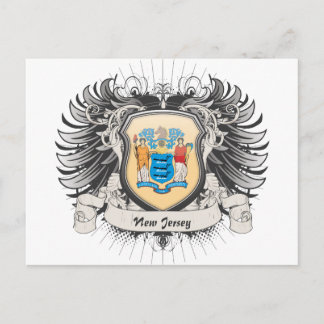 Carte Postale Crest du New Jersey