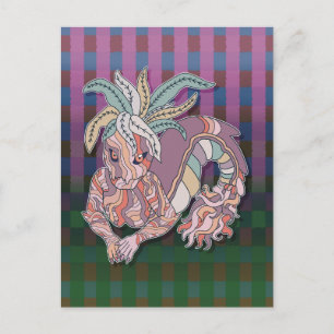 Carte Postale Crevette Mandrake