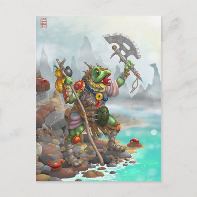 Carte Postale cri de bataille (Devant)