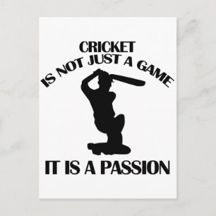 CARTE POSTALE CRICKET