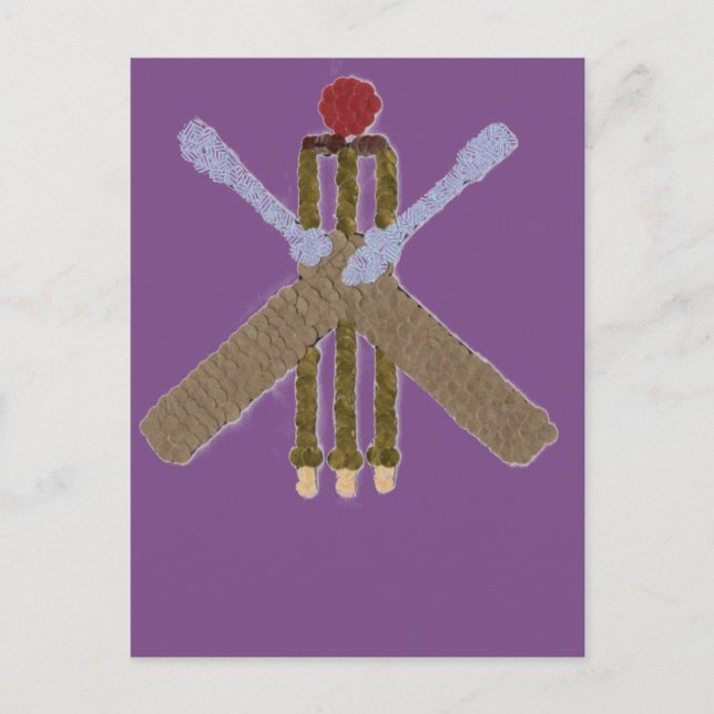 Carte postale Cricket (Devant)