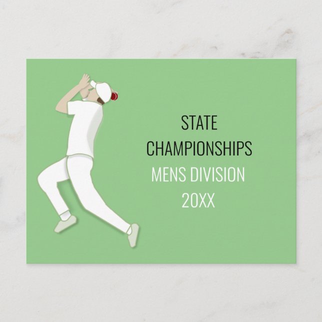 Carte Postale Cricket (Devant)