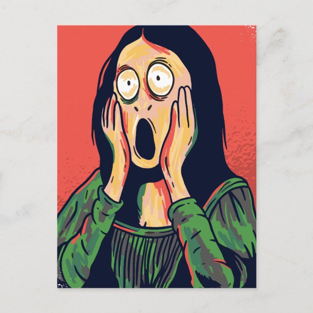 Carte Postale Crie de Mona Lisa (Devant)
