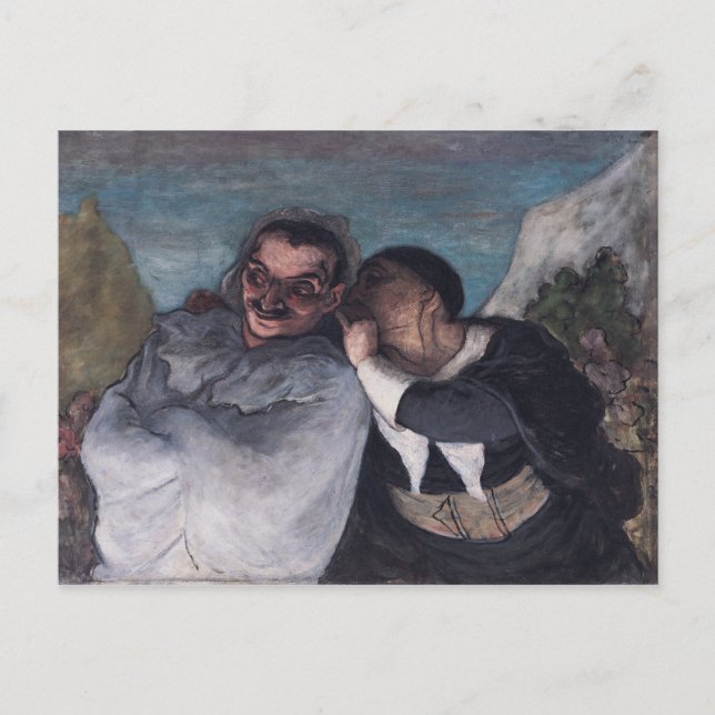 Carte Postale Crispin et Scapin (Devant)