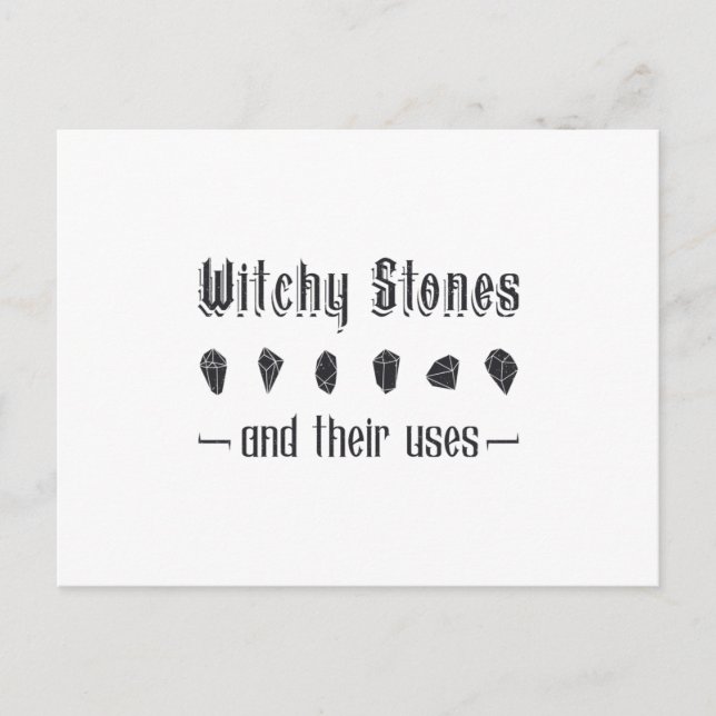 Carte Postale Cristal Chauffage Stones De Cuisine Et Leurs Utili (Devant)