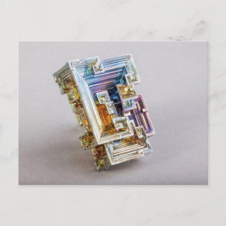 Carte Postale Cristal de bismuth