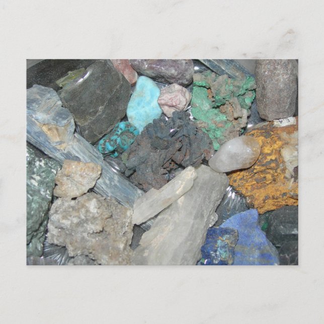 Carte Postale Cristaux (Devant)