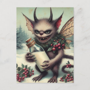 Carte Postale Critère d'Imaginaire sombre de Noël