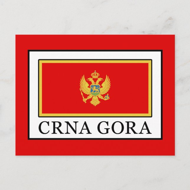 Carte Postale Crna Gora (Devant)