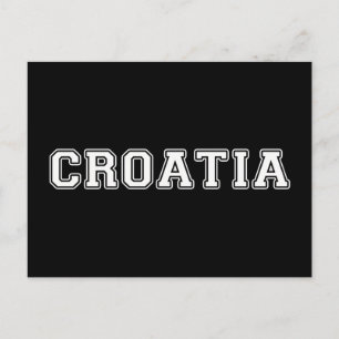 Carte Postale Croatie