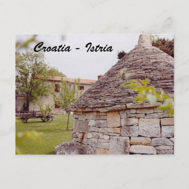 Carte Postale Croatie - Istrie (Devant)