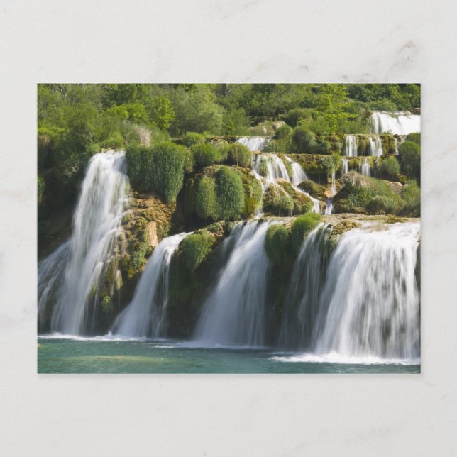 Carte Postale Croatie, région de Sibenik-Knin, KRKA NATIONAL (Devant)