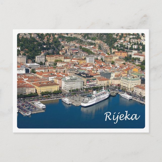 Carte Postale Croatie - Rijeka - (Devant)