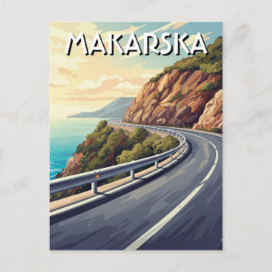 Carte Postale Croatie Voyage Makarska