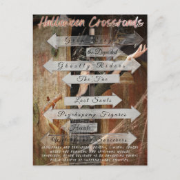 Carte Postale Croisées d'Halloween