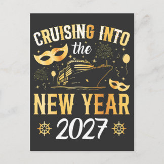 Carte Postale Croisière dans la nouvelle année 2027