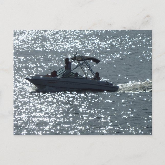 Carte Postale Croisière de plaisance, Baie Cardiff (Devant)