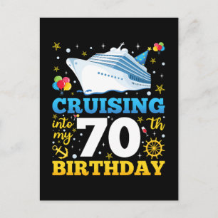 Carte Postale Croisière Pour Mon Anniversaire De 70 Ans