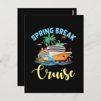 Carte Postale Croisière Spring Break