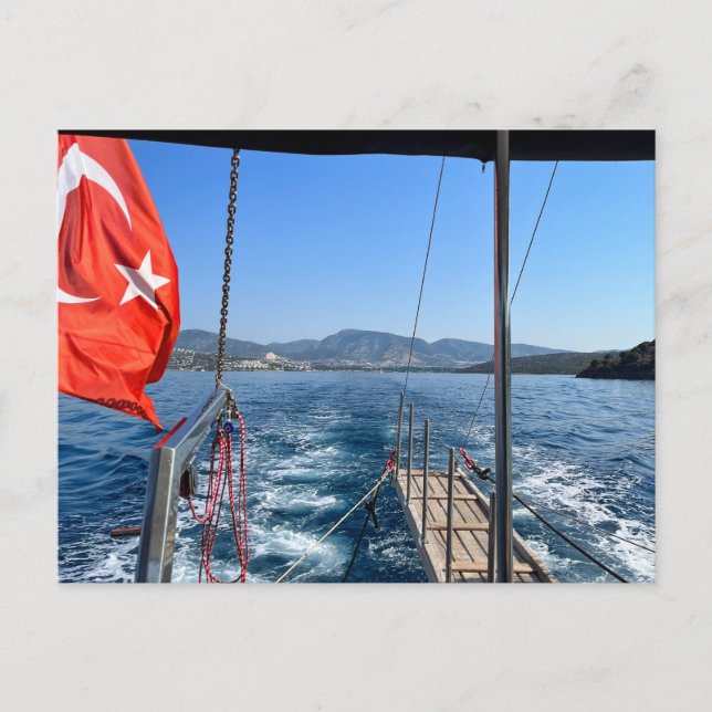 Carte Postale Croisière Sur La Mer Égée (Devant)