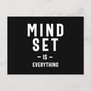 Carte Postale Croissance Esprit Entrepreneur Enseignant Fitness 