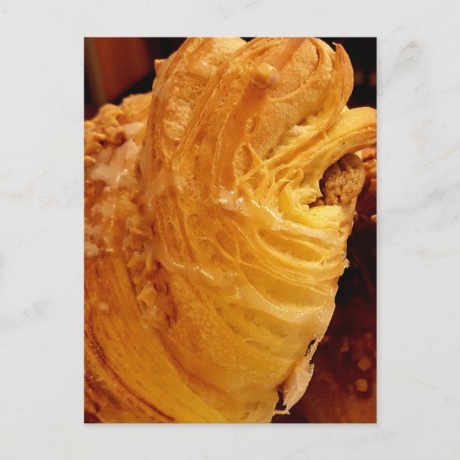 Carte Postale Croissant d'amande (Devant)