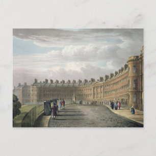 Carte Postale Croissant de Lansdown, Bath, 1820