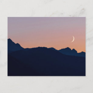 Carte Postale Croissant de Lune & Vénus Seabeck, Washington