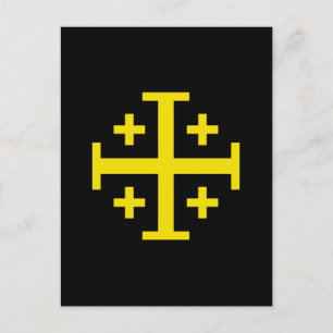 Carte Postale Croix de Jérusalem