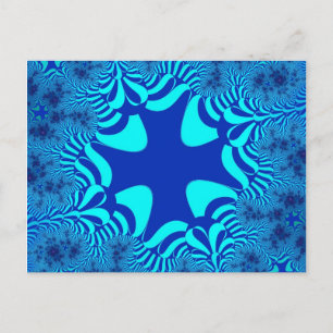 Carte Postale Croix de l'océan bleu