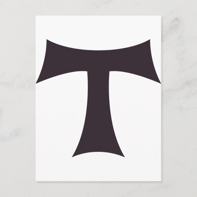 Carte Postale Croix de Tau Saint Anthony (Devant)