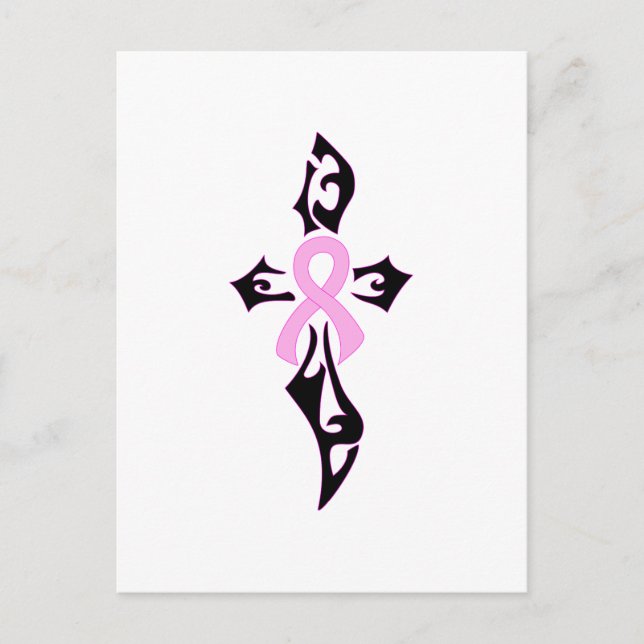 Carte Postale Croix du cancer du sein (Devant)