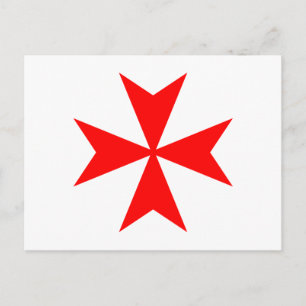 Carte Postale Croix maltaise