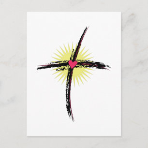 Carte Postale Croix religieuse