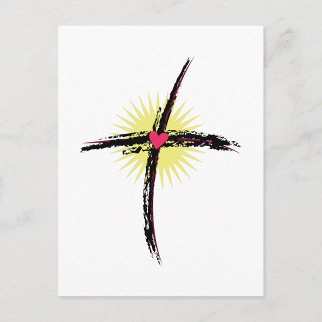 Carte Postale Croix religieuse (Devant)