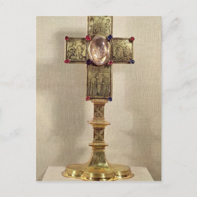 Carte Postale Croix Reliquaire du Pape Urbain V 1368-78 (Devant)