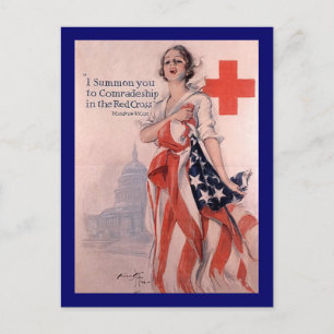 Carte Postale Croix Rouge