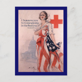 Carte Postale Croix Rouge