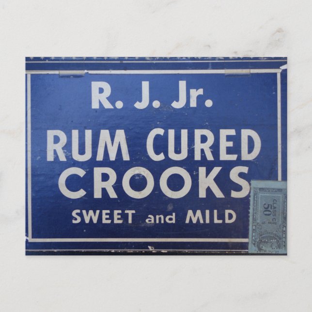Carte Postale Crooks trempés de rhum (Devant)