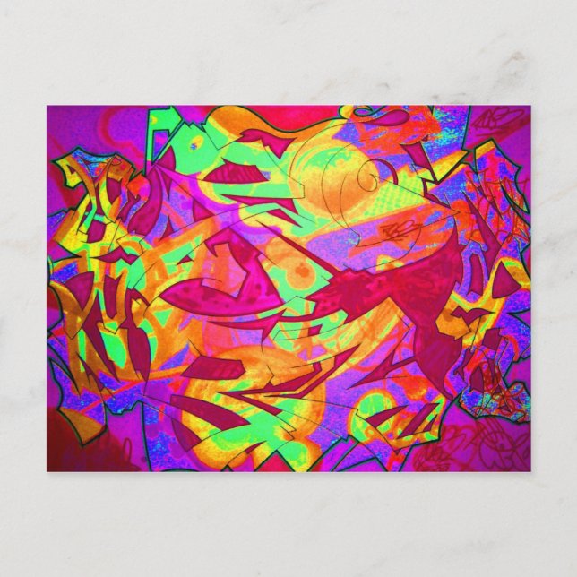 Carte Postale Croquis fous (Devant)