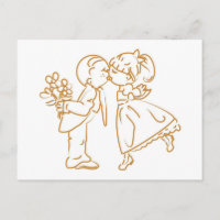 Croquis Kissing Couple