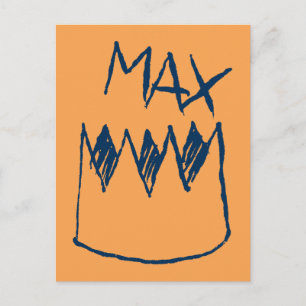 Carte Postale Croquis max. et couronne